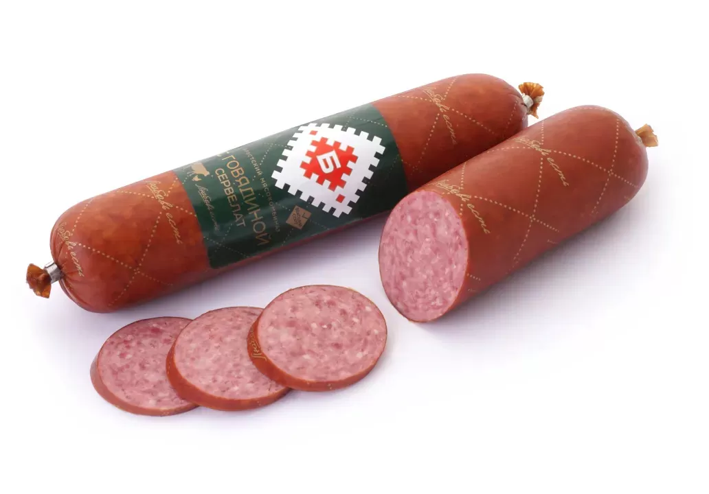 Сервелат "С говядиной"