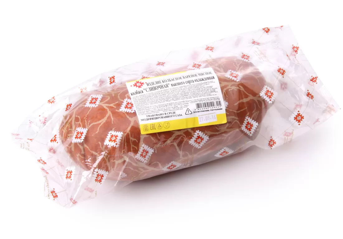 Колбаса вареная «Сливочная» – газ