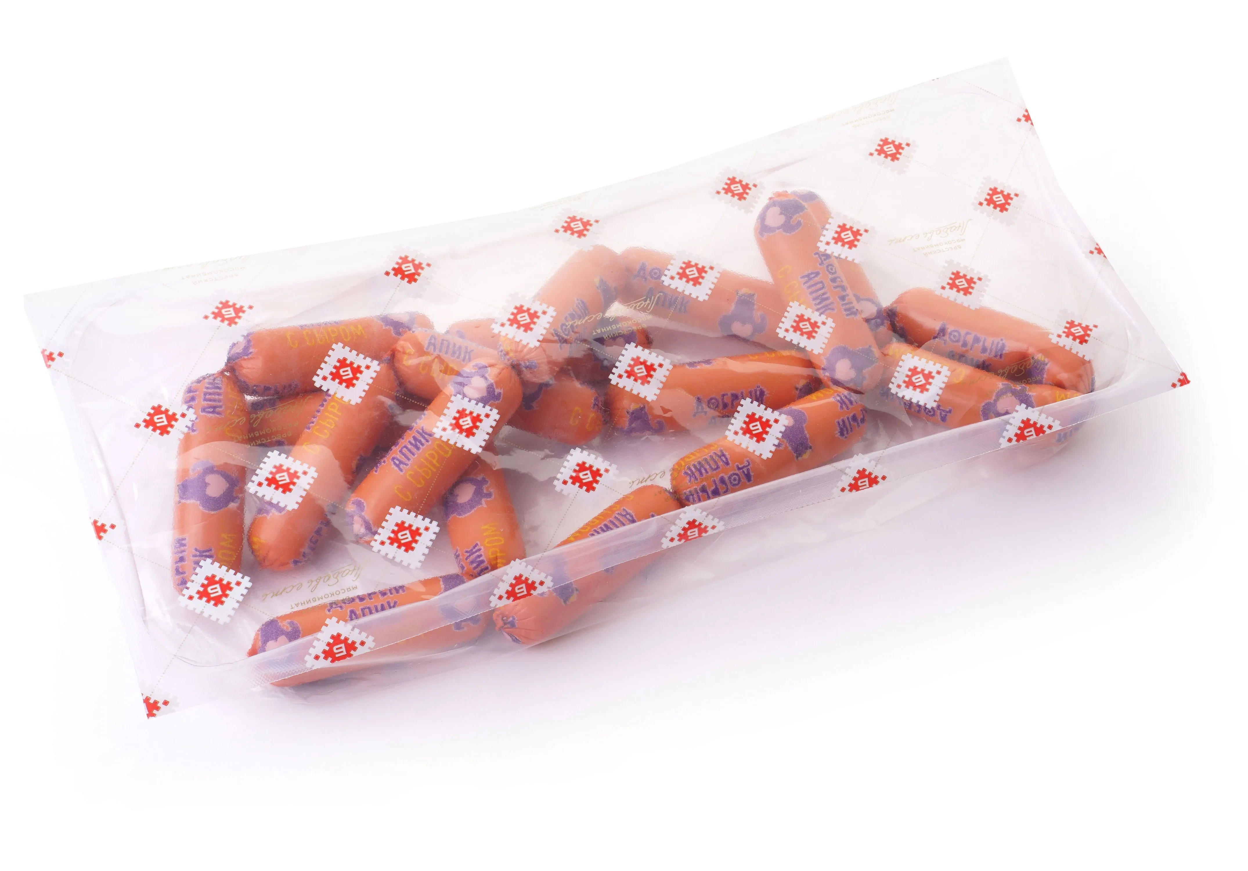 Сосиски "Добрый Апик с сыром" газ