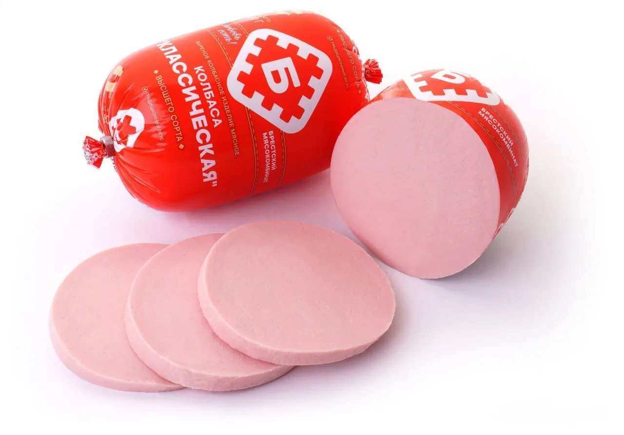 Колбаса варёная «Классическая» 650г