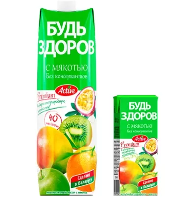 Нектар с мякотью мультифроктовый «Будь Здоров»