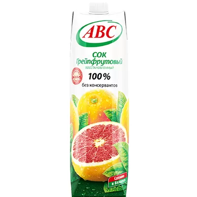 Сок грейпфрутовый «АВС»