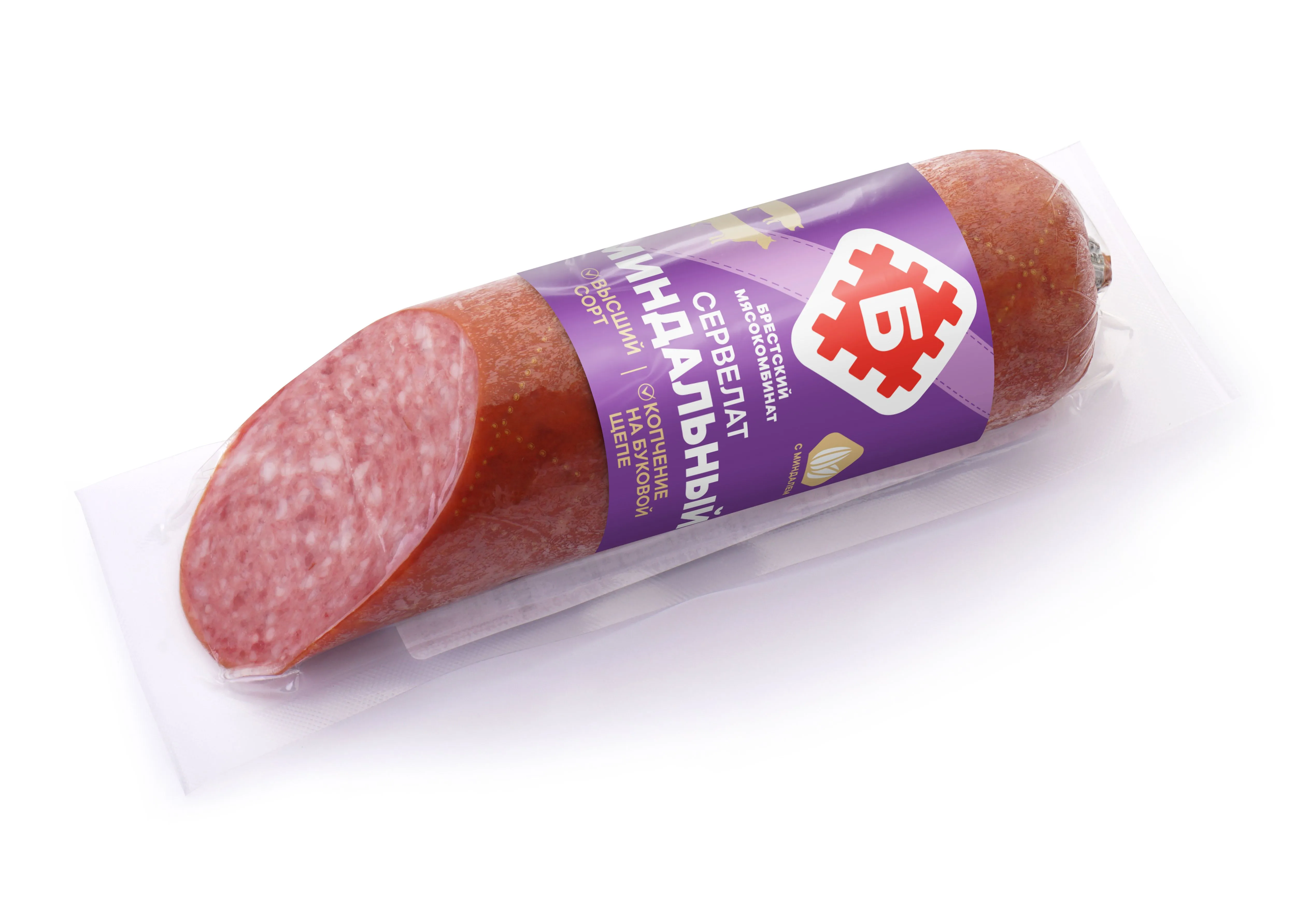 Сервелат "Миндальный" 220 г