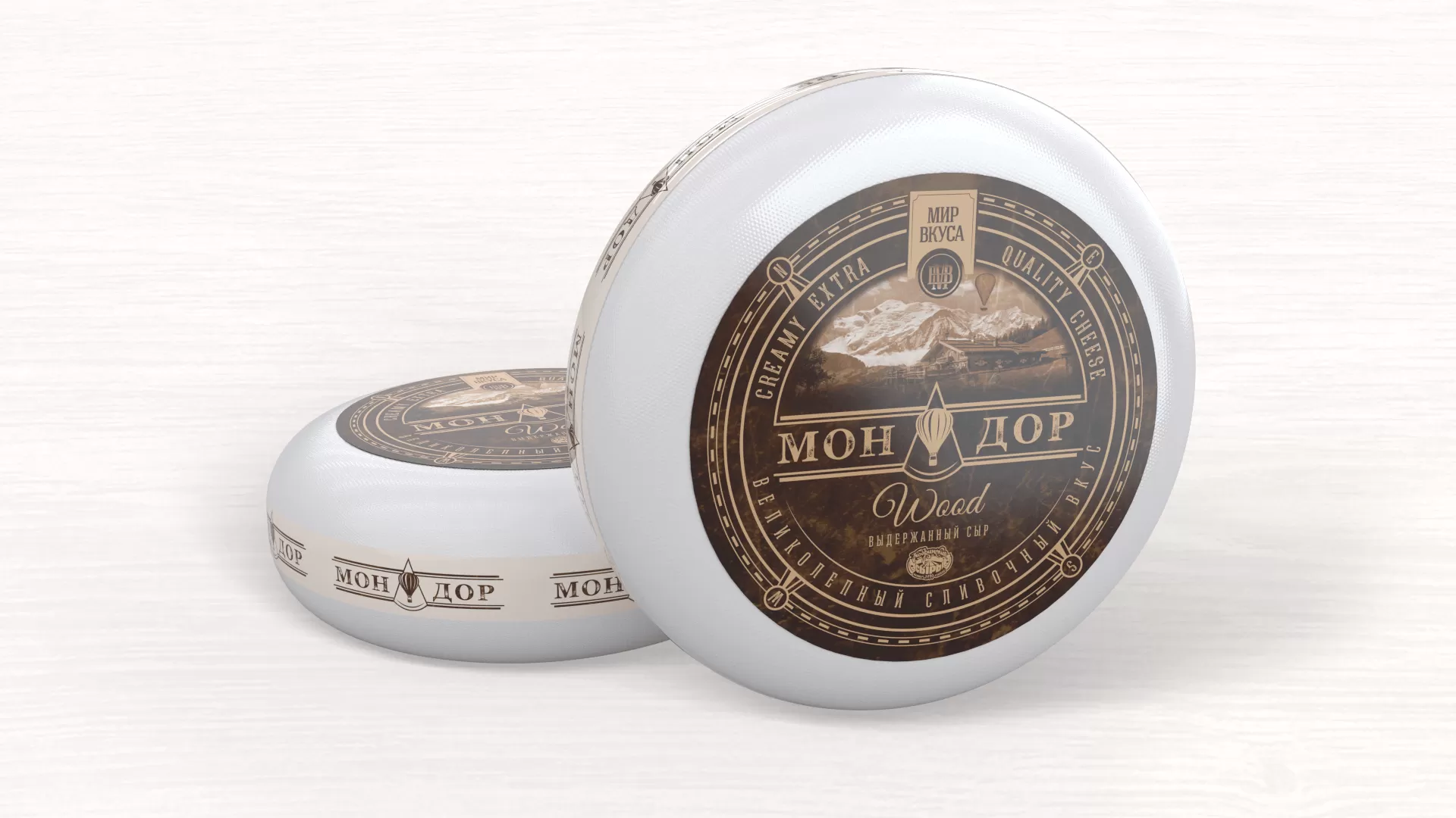 Сыр "МОНДОР WOOD" 50%