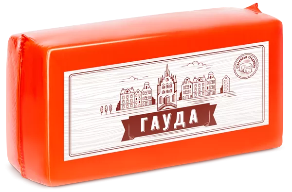Сырный продукт молокосодержащий "Гауда", брус