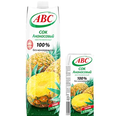 Сок ананасовый «АВС»