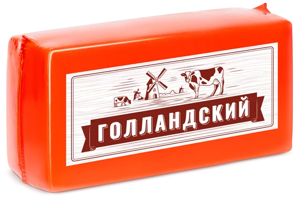 Сырный продукт молокосодержащий "Голландский", брус