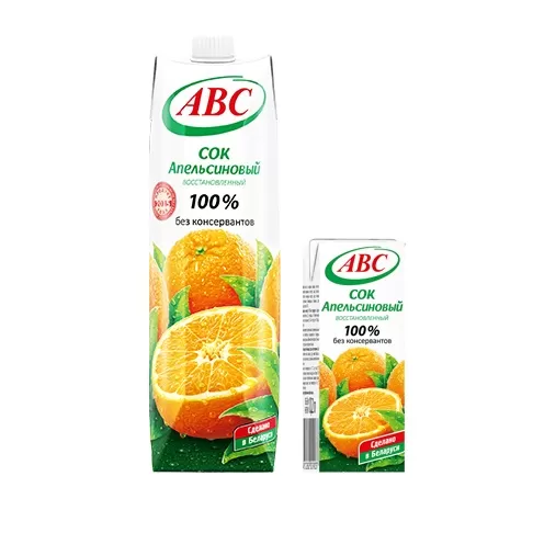Сок апельсиновый «АВС»