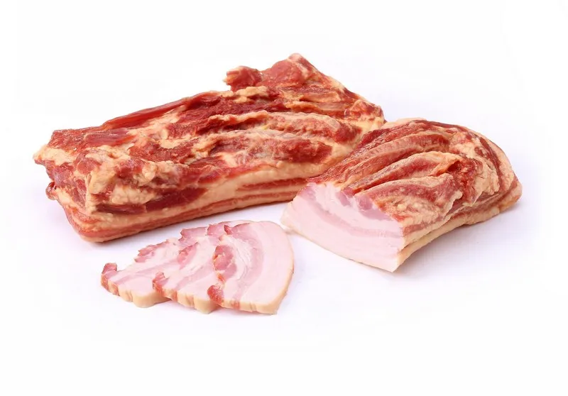 Продукт из свинины сырокопченый «Грудинка Венгерская»